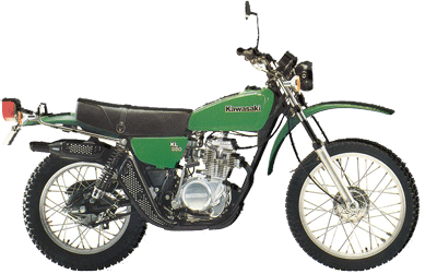 Kawasaki KL motorcycle